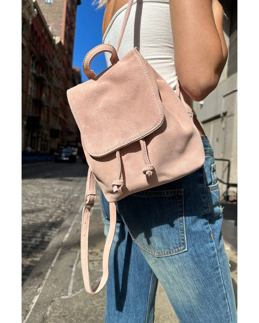 Brandy Melville Leather Mini Backpack