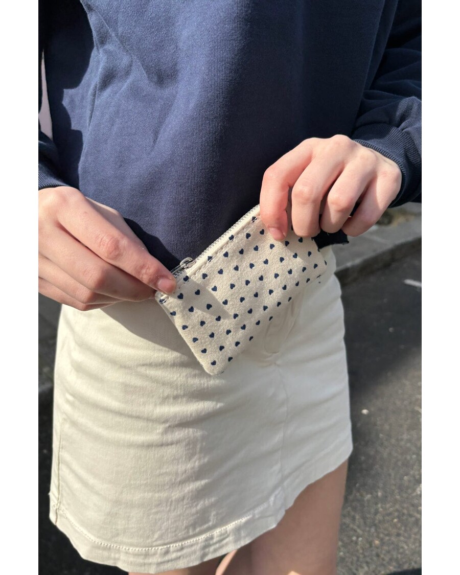 Brandy Melville Heart Coin Purse