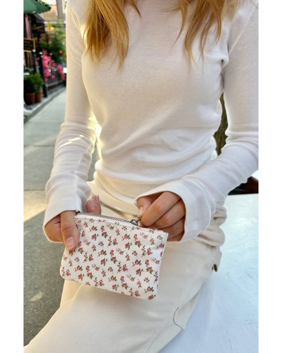 Brandy Melville Floral Coin Purse