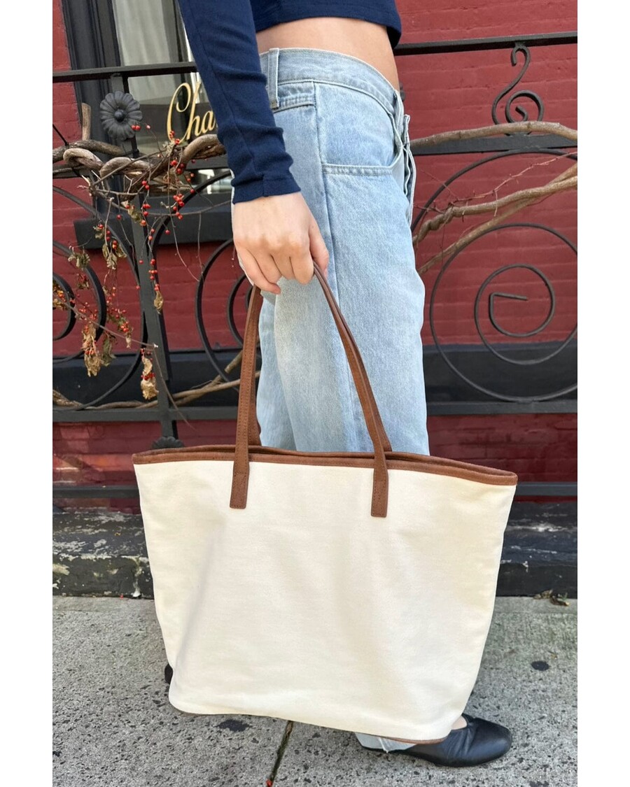 Brandy Melville Canvas Shoulder Bag