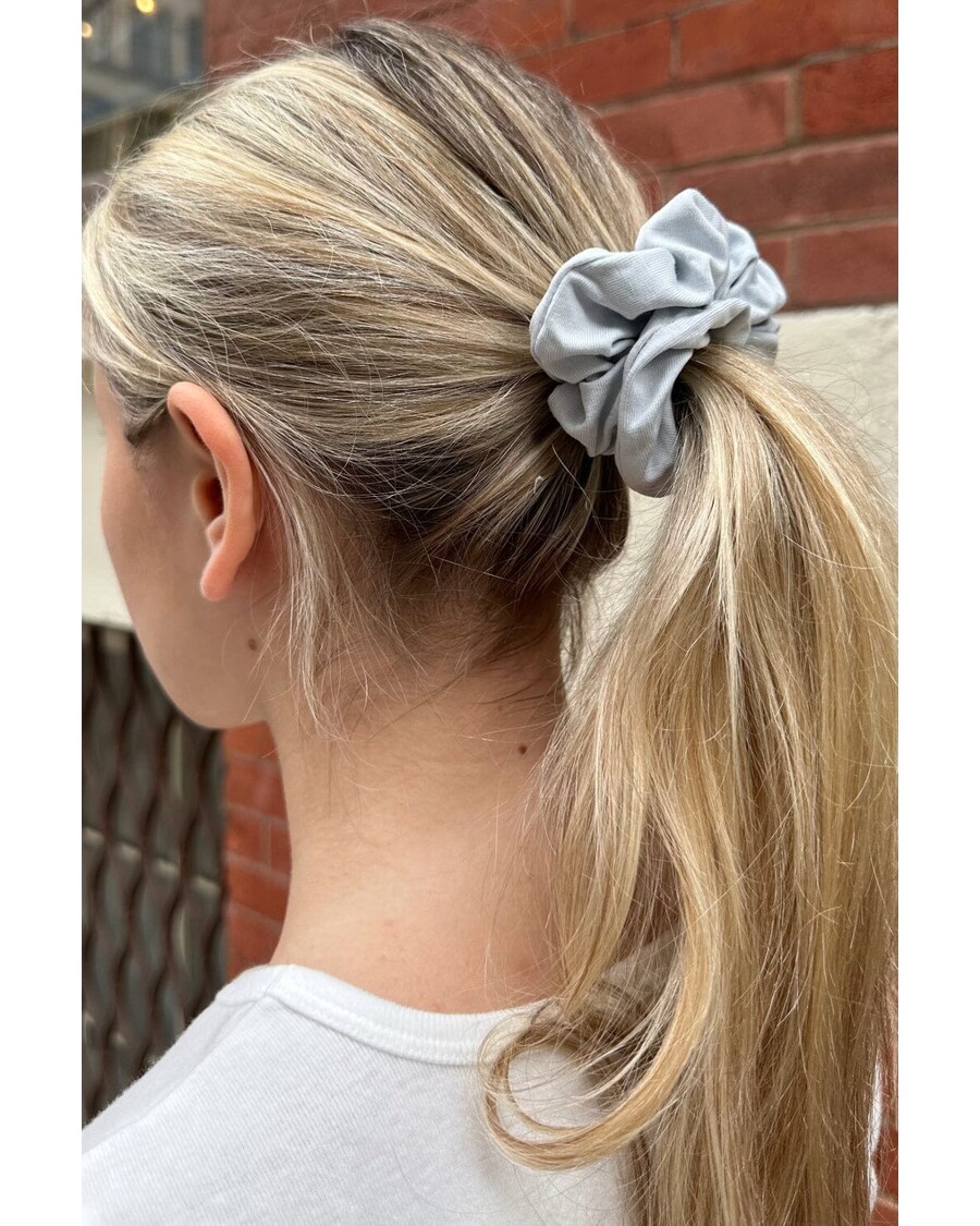 Brandy Melville Light Blue Scrunchie