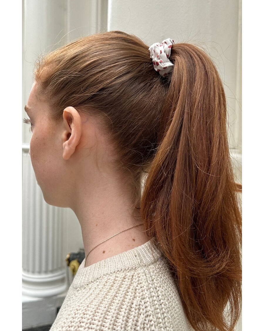 Brandy Melville Strawberry Scrunchie