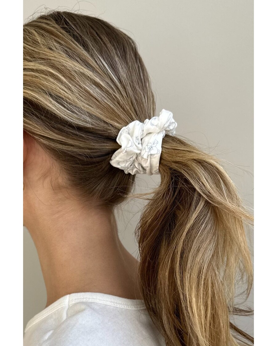 Brandy Melville Teddy Bear Scrunchie