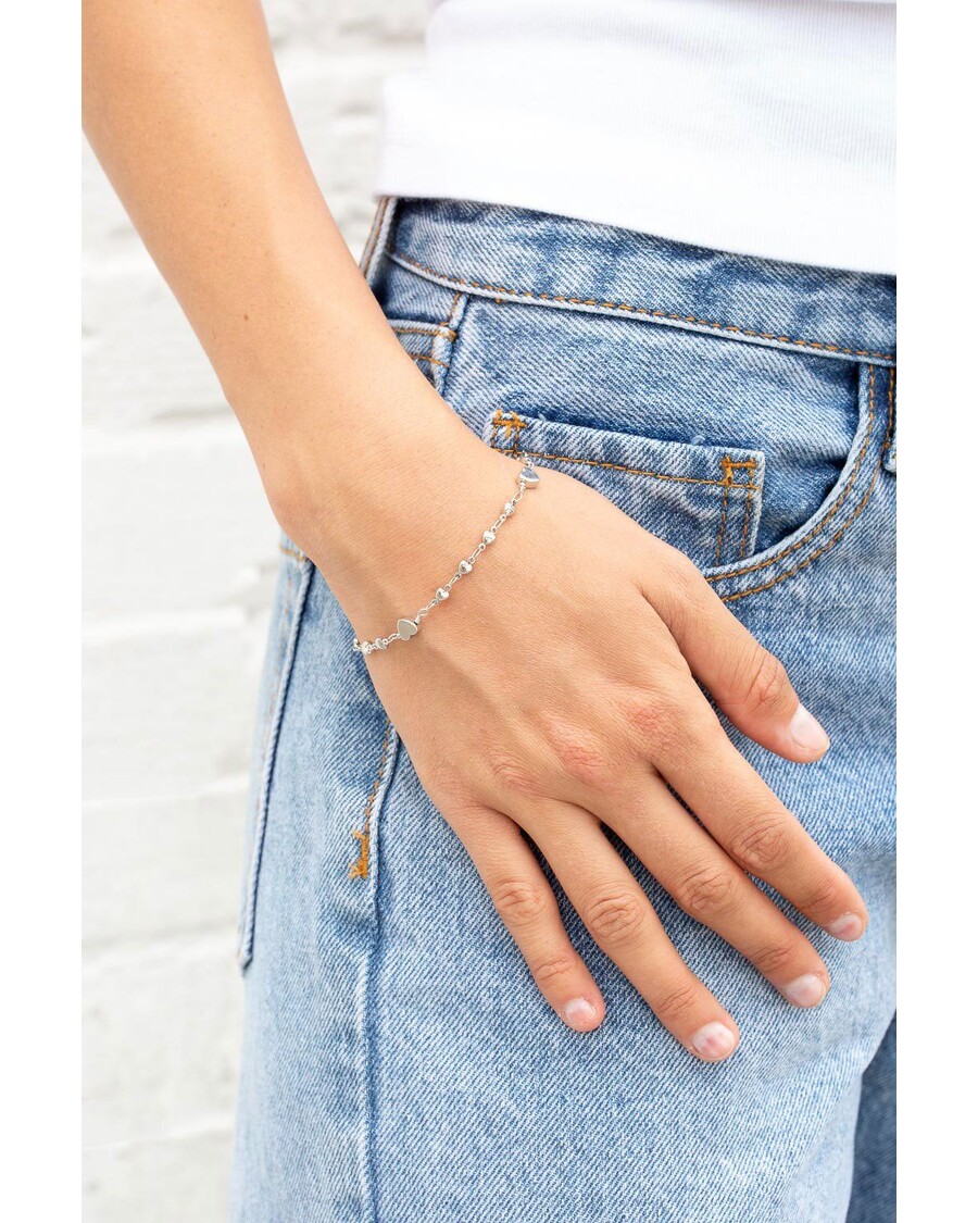 Brandy Melville Heart Charm Bracelet