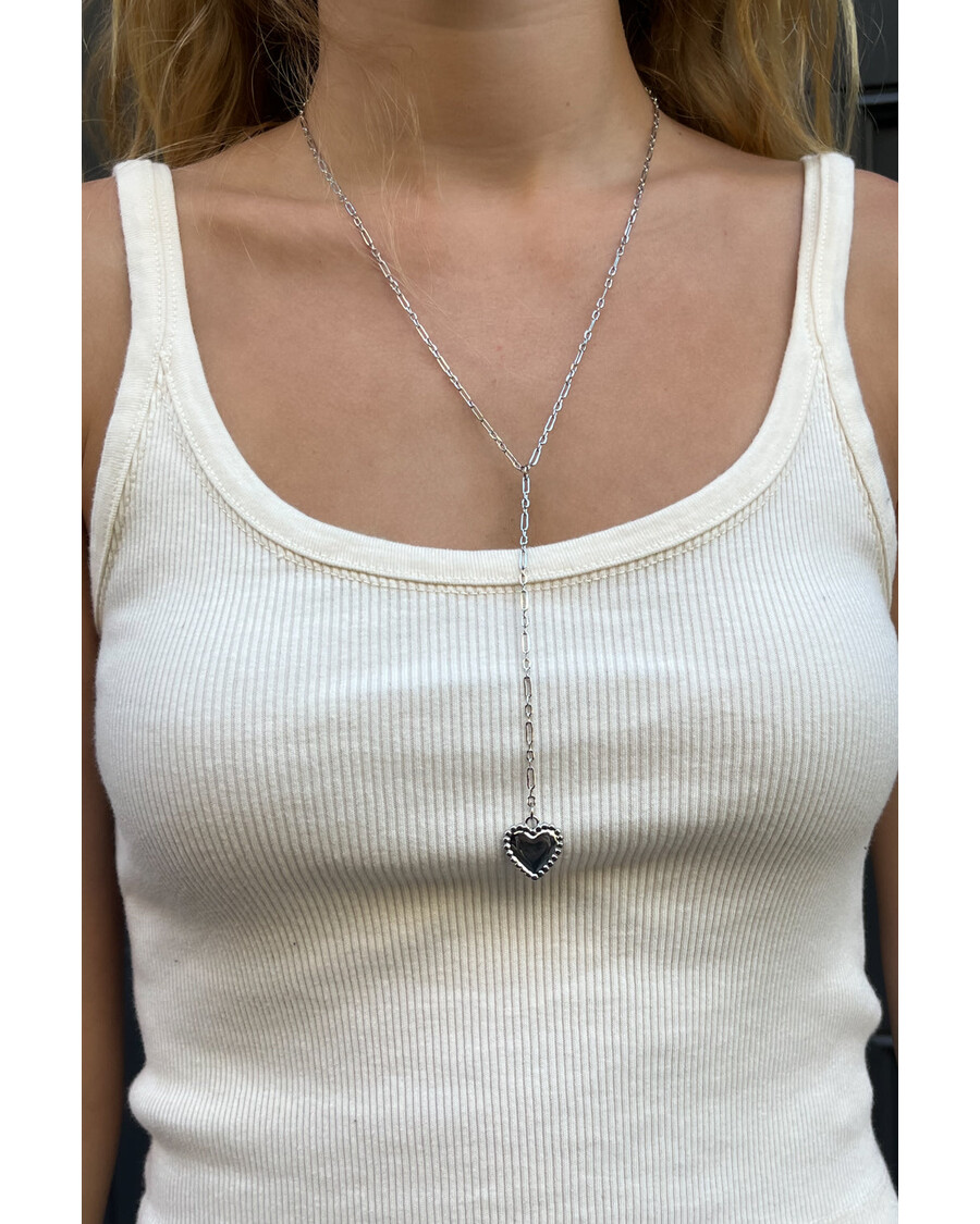 Brandy Melville Heart Chain Necklace