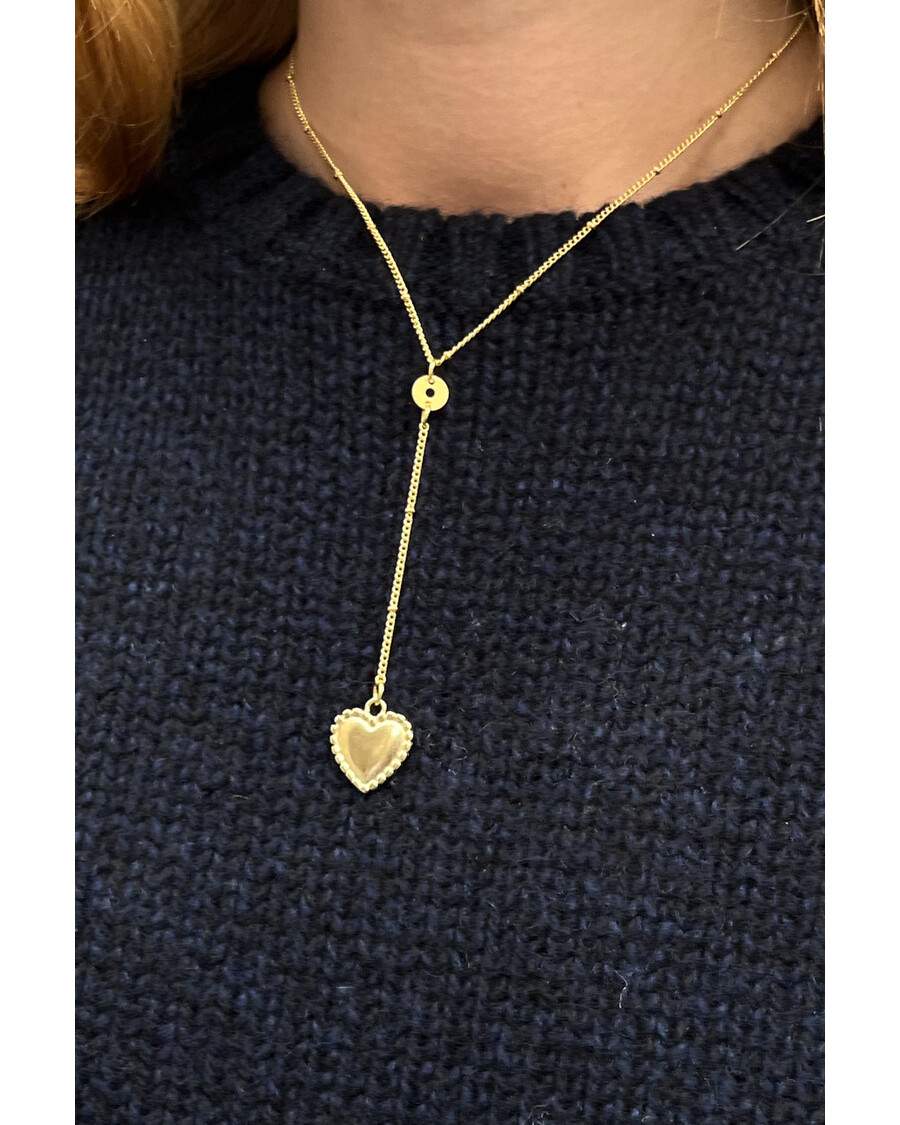 Brandy Melville Heart Chain Necklace