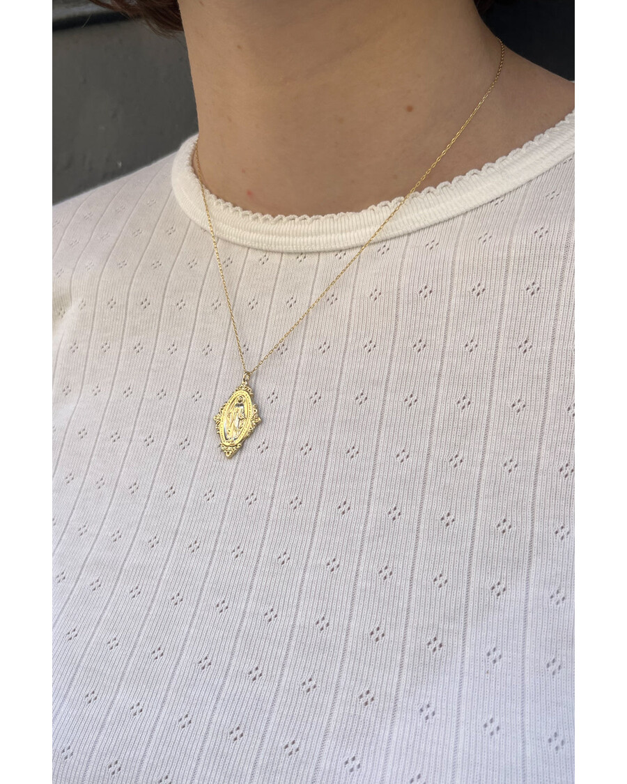 Brandy Melville Mother Mary Pendant Necklace