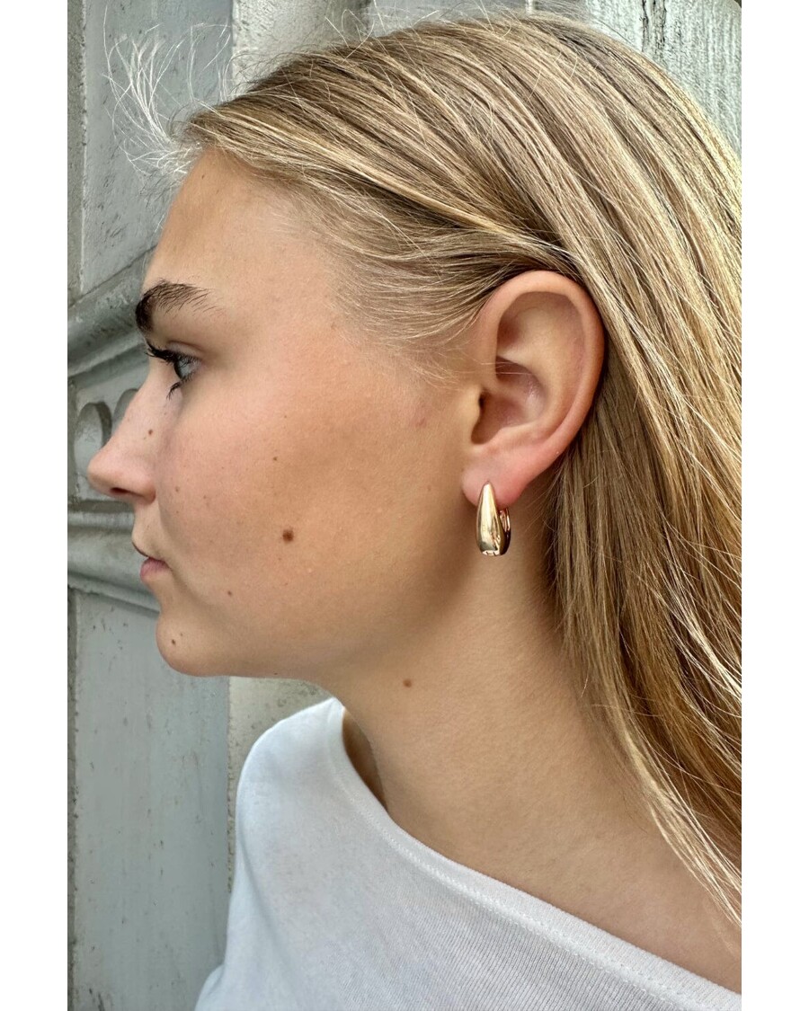 Brandy Melville Gold Hoop Earrings