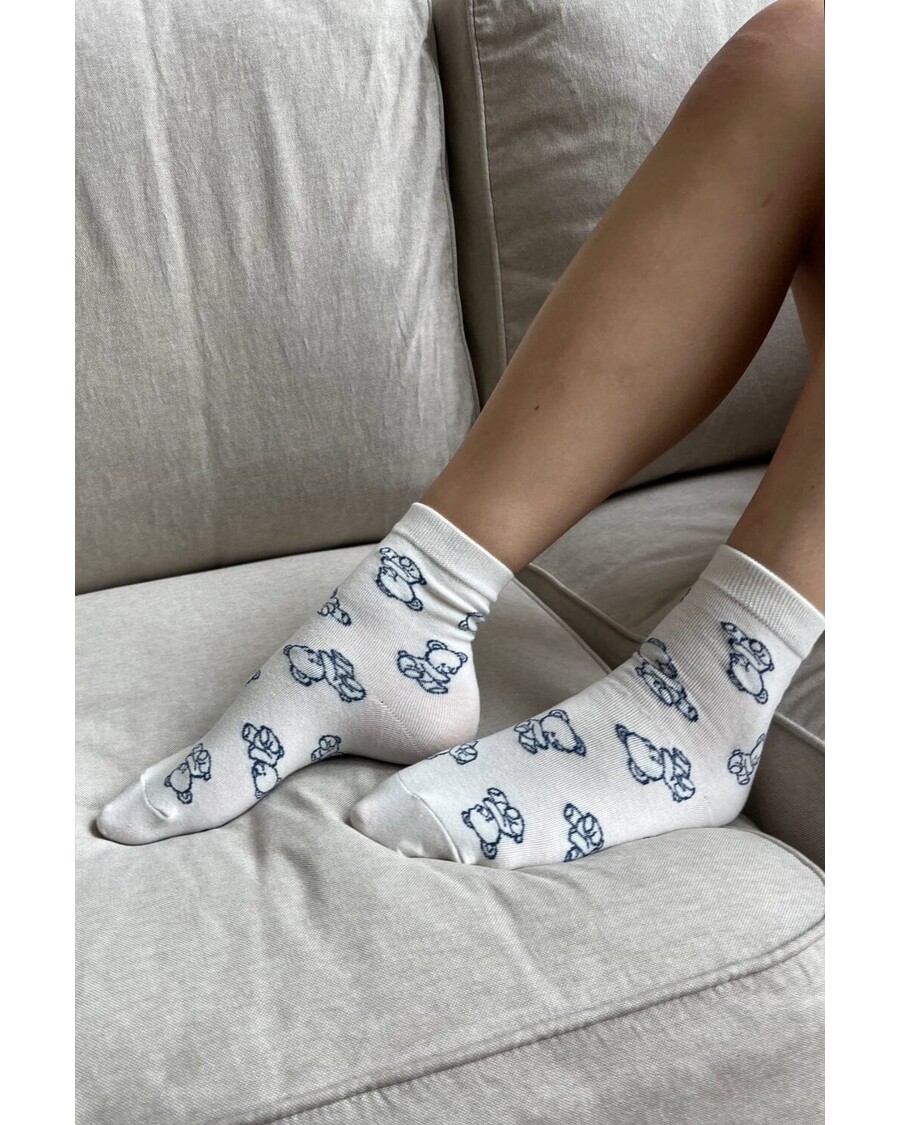 Brandy Melville Teddy Bear Socks