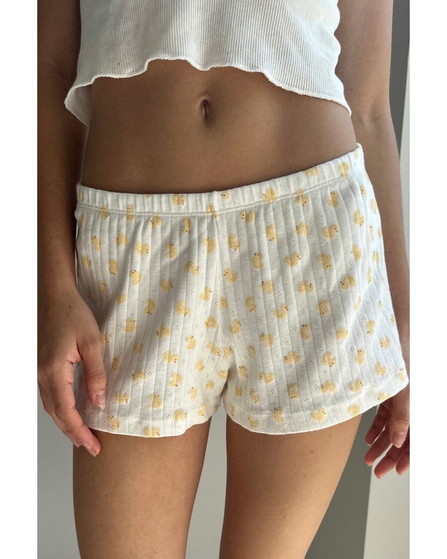 Brandy Melville Keira Duck Eyelet Shorts