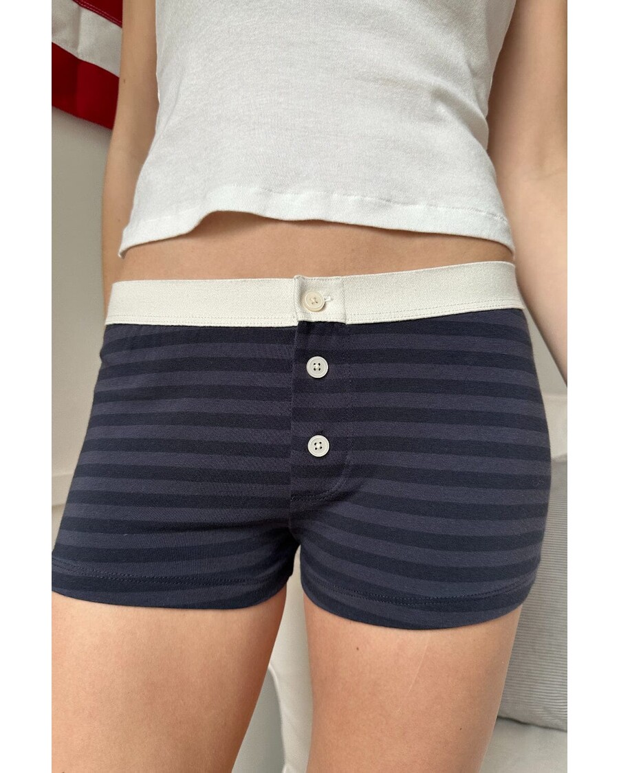 Brandy Melville Boy Short Stripe Underwear