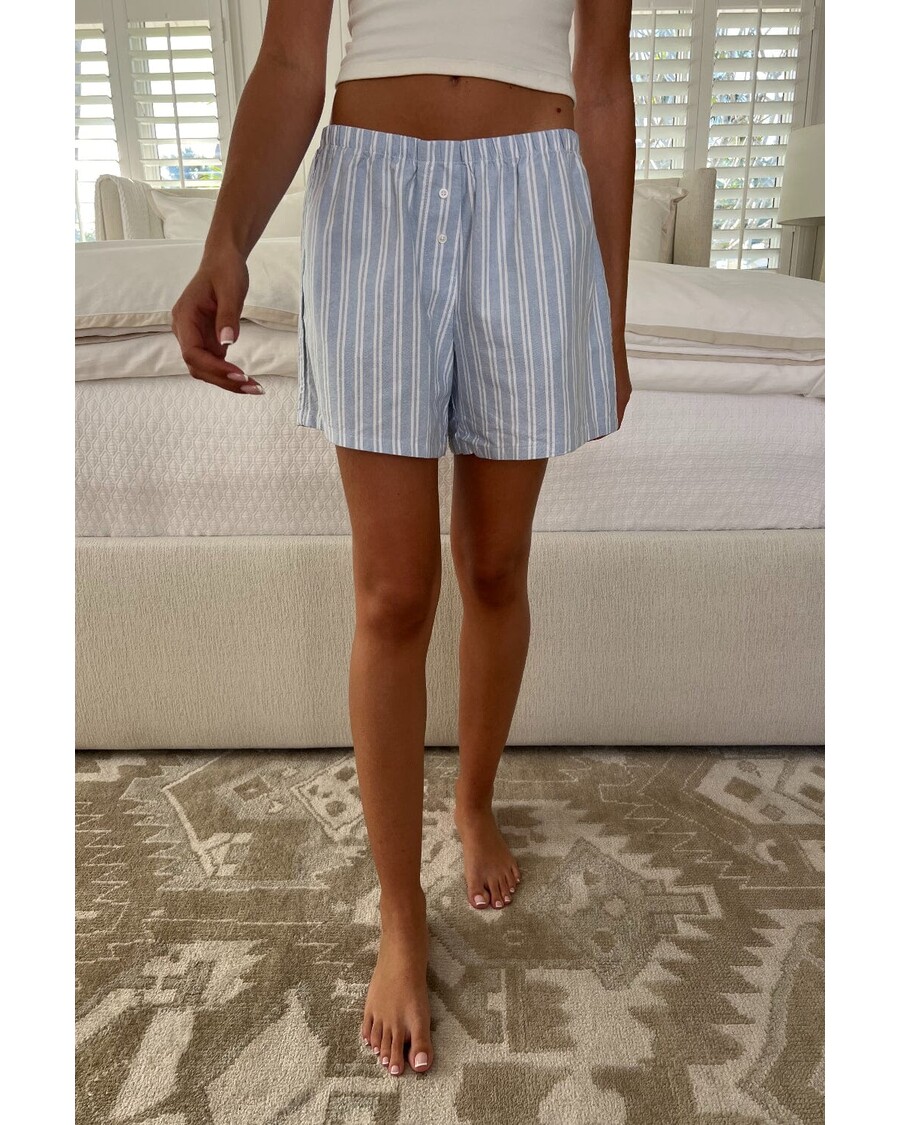 Brandy Melville Keira Long Striped Boxer Shorts