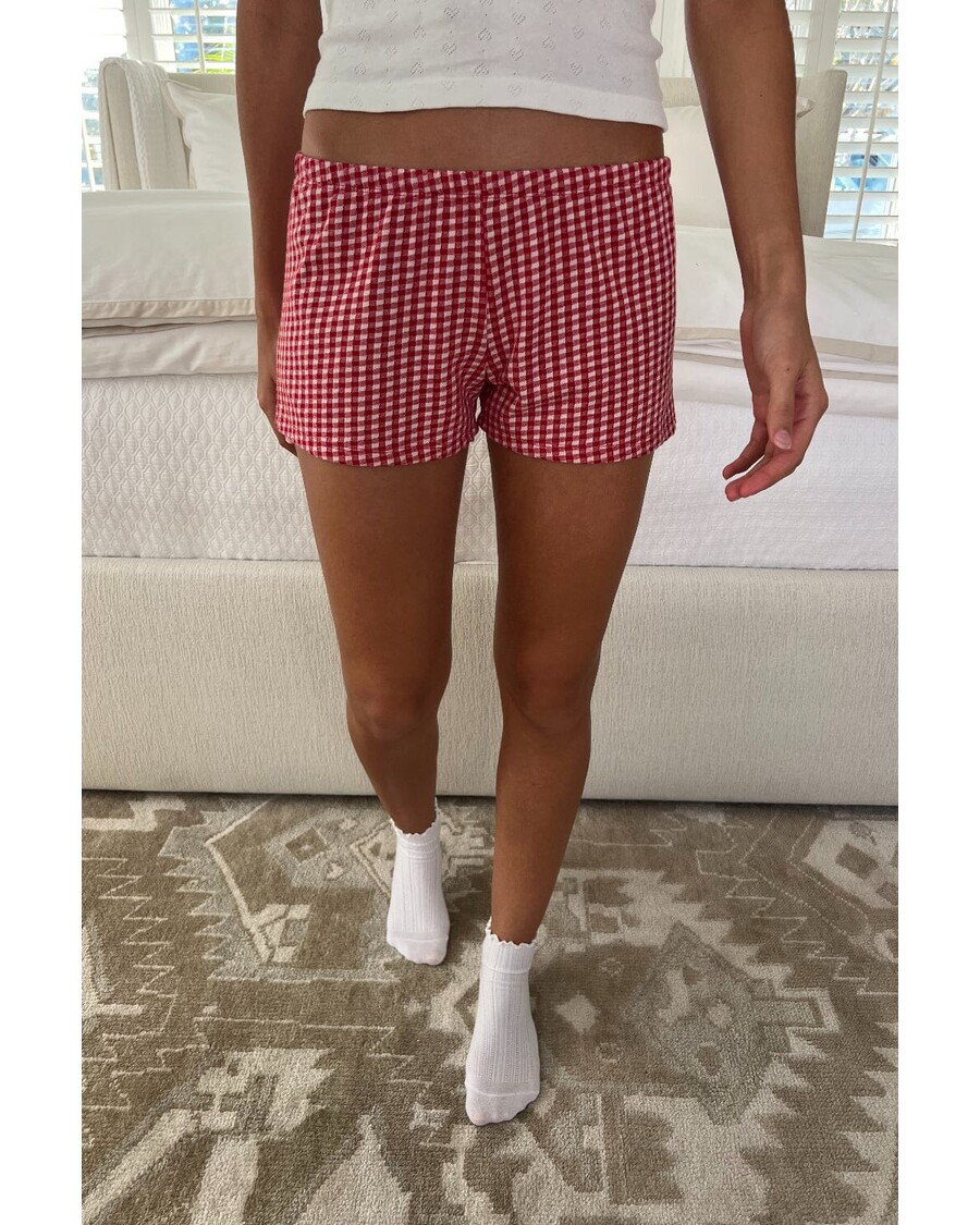 Brandy Melville Emery Gingham Shorts