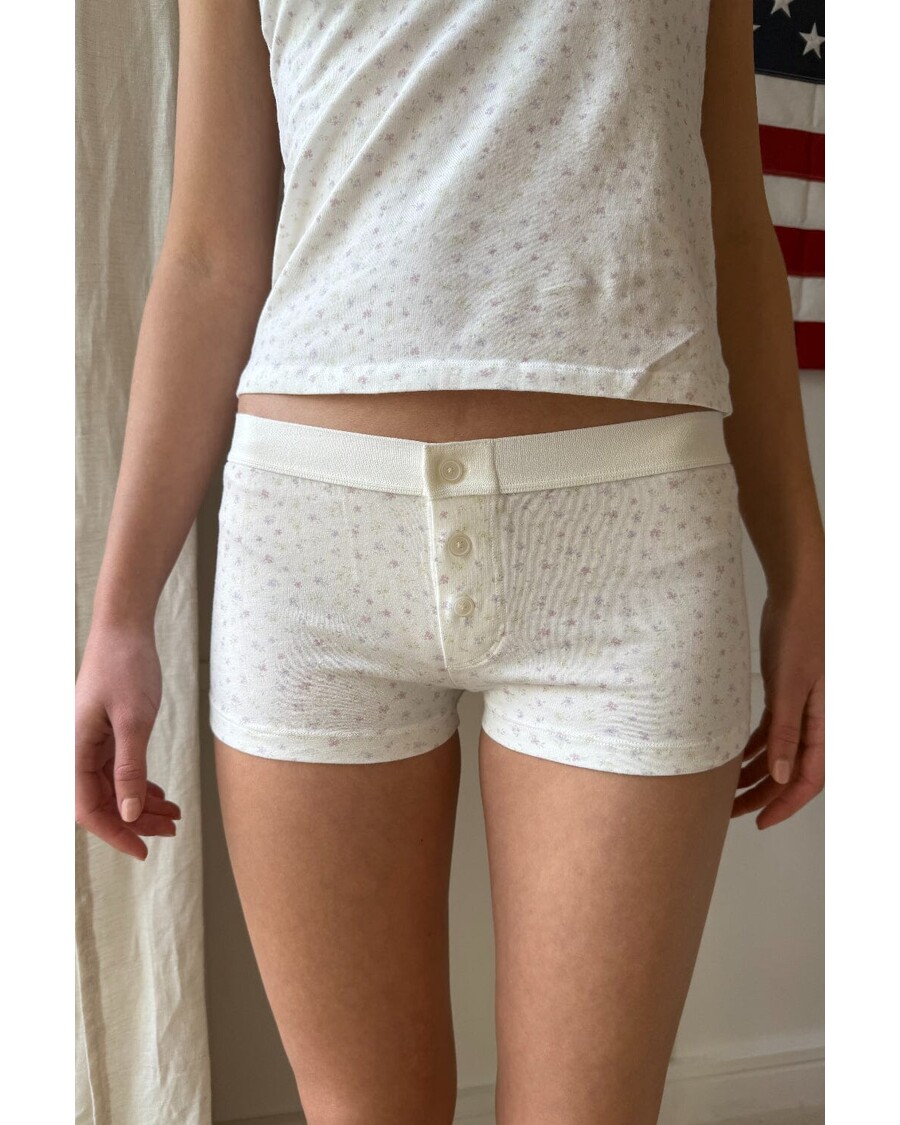 Brandy Melville Boy Short Floral Underwear