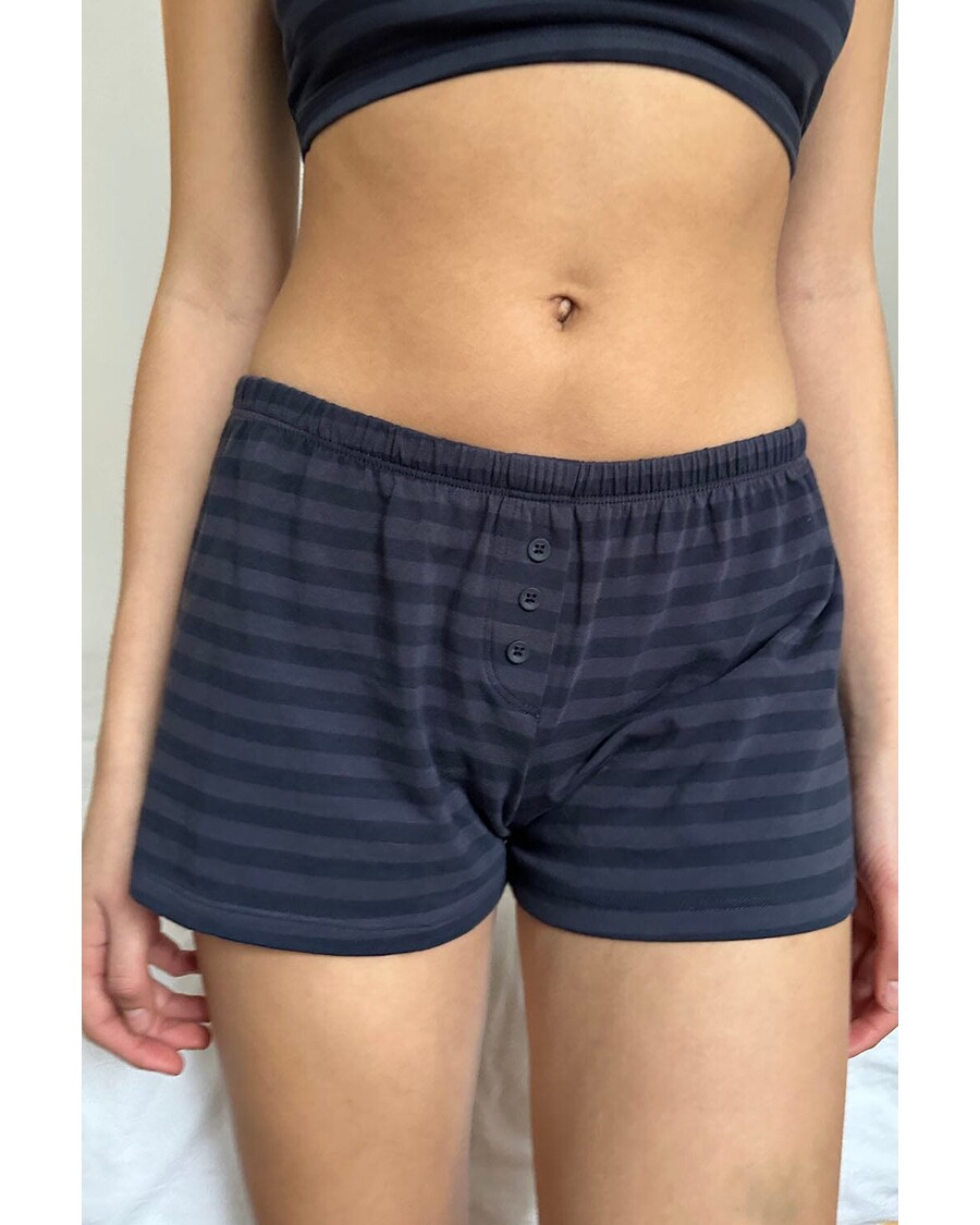 Brandy Melville Keira Striped Sweatshorts