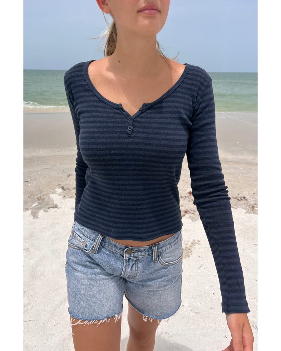 Brandy Melville Zelly Striped Top