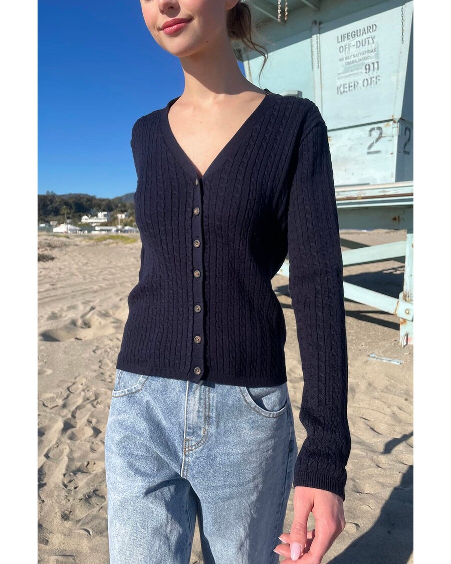 Brandy Melville Zoe V-Neck Cardigan