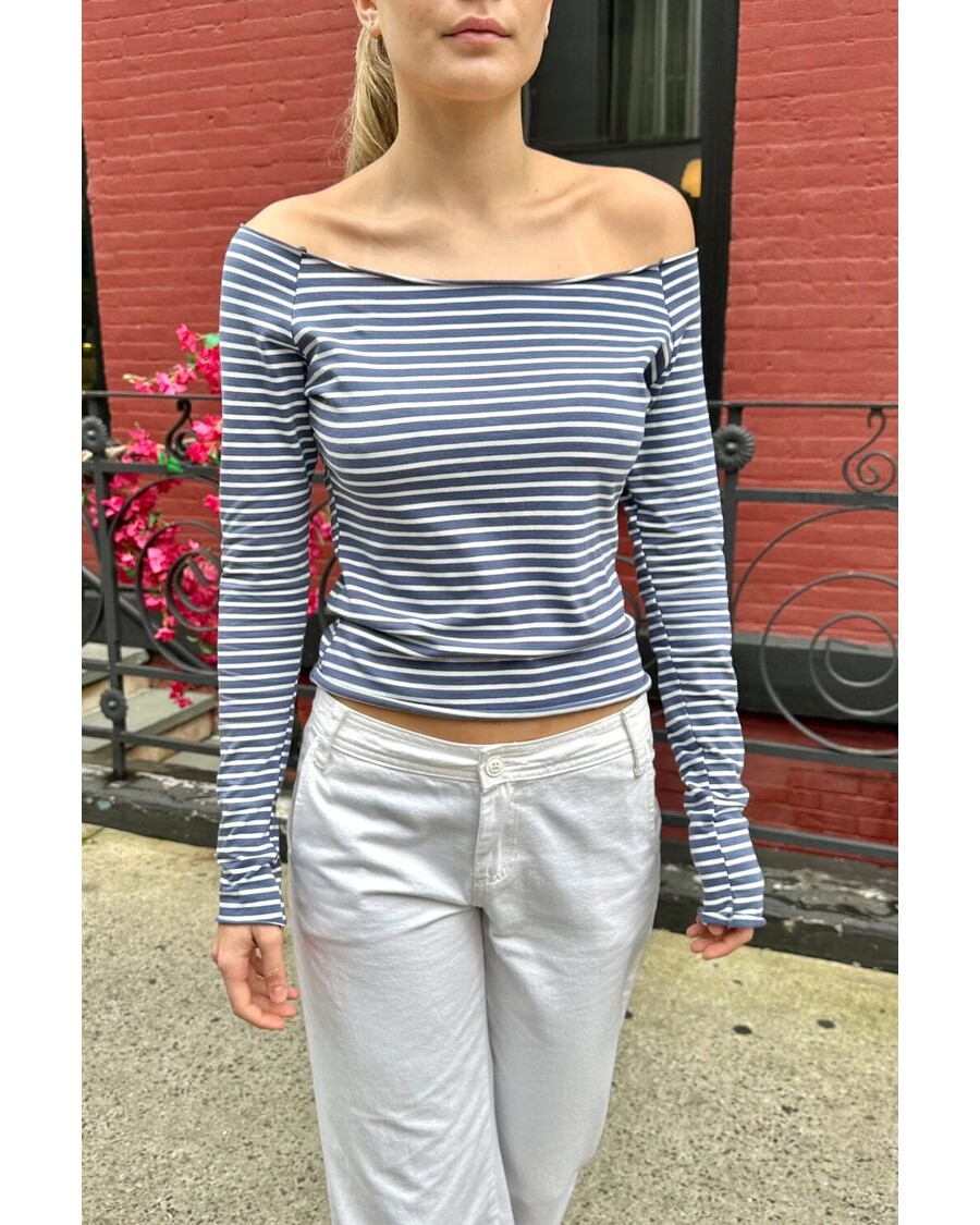 Brandy Melville Bonnie Striped Top