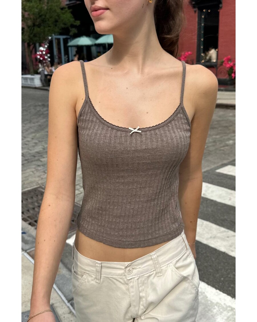 Brandy Melville Skylar Ribbed Tank