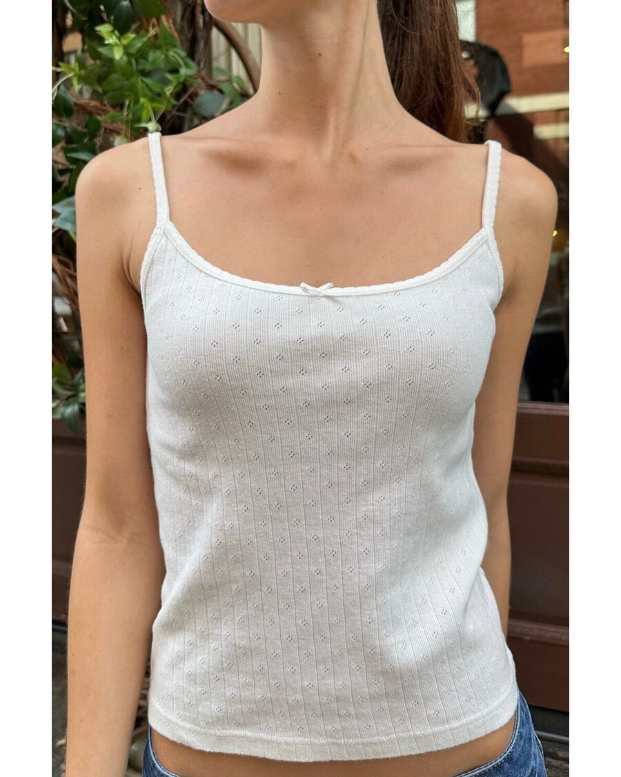 Brandy Melville Skylar Eyelet Tank