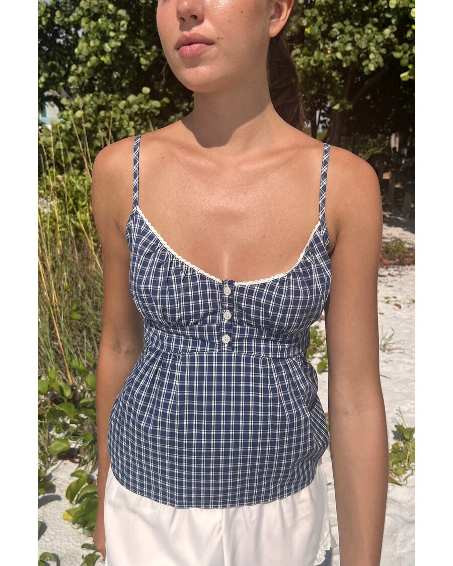 Brandy Melville Tiffany Gingham Tank